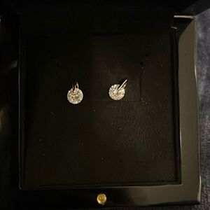 Givenchy Gold crystal earrings